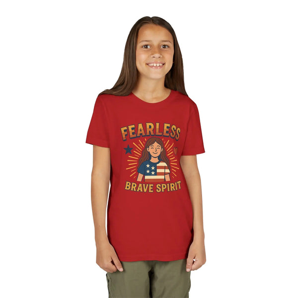 Fearless Brave Spirit Youth T-ShirtApparel - Kids clothes