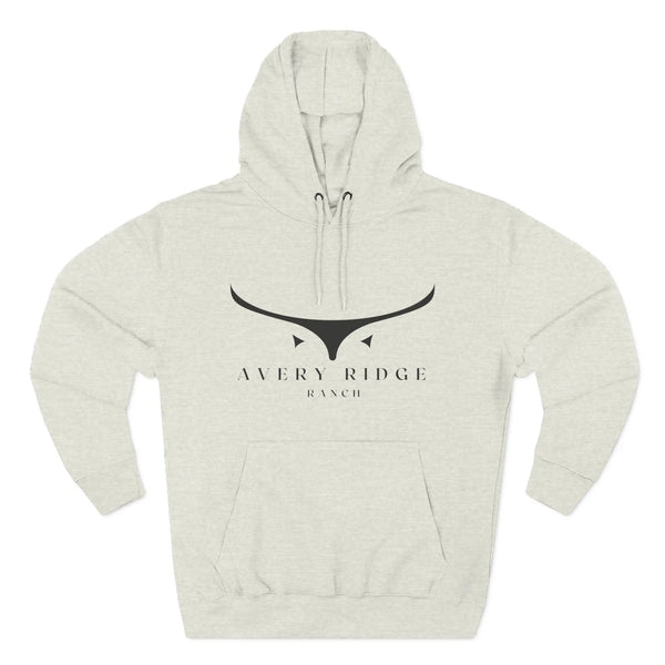 Fleece Hoodie - Avery Ridge Ranch - Pullover - S / Oatmeal Heather - Hoodie
