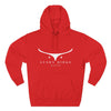 Fleece Hoodie - Avery Ridge Ranch - Pullover - S / Red - Hoodie
