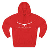 Fleece Hoodie - Avery Ridge Ranch - Pullover - S / Red - Hoodie
