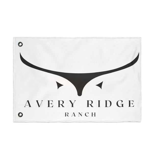 Avery Ridge Ranch Double Sided Flag Outdoor Decor Wall Art Farmhouse Flag Gift for Ranch Owners Party Decoration - 12’’