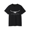Cotton T-Shirt - Longhorn - Avery Ridge Ranch - Black / S - T-Shirt