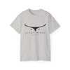 Cotton T-Shirt - Longhorn - Avery Ridge Ranch - Ice Grey / S - T-Shirt