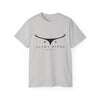 Cotton T-Shirt - Longhorn - Avery Ridge Ranch - Ice Grey / S - T-Shirt