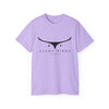Cotton T-Shirt - Longhorn - Avery Ridge Ranch - Orchid / S - T-Shirt