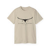 Cotton T-Shirt - Longhorn - Avery Ridge Ranch - Sand / S - T-Shirt