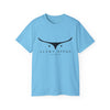 Cotton T-Shirt - Longhorn - Avery Ridge Ranch - Sky / S - T-Shirt