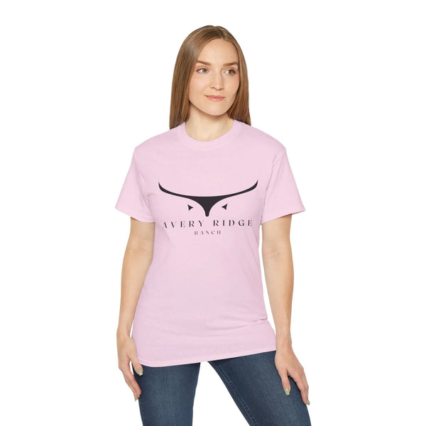 Cotton T-Shirt - Longhorn - Avery Ridge Ranch - T-Shirt
