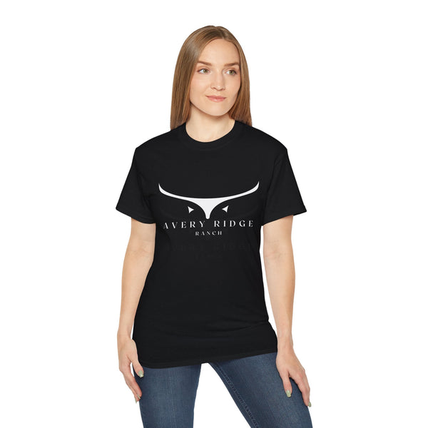 Cotton T-Shirt - Longhorn - Avery Ridge Ranch - T-Shirt
