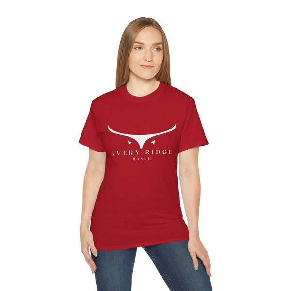 Cotton T-Shirt - Longhorn - Avery Ridge Ranch - T-Shirt