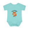 Be Strong - Cute Fox Baby Bodysuit - NB (0-3M) / Chill - Kids clothes