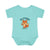 Be Strong - Cute Fox Baby Bodysuit - NB (0-3M) / Chill - Kids clothes