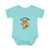 Be Strong - Cute Fox Baby Bodysuit - NB (0-3M) / Chill - Kids clothes