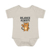 Rejoice Christian Baby Bodysuit - NB (0-3M) / Natural Heather - Kids clothes