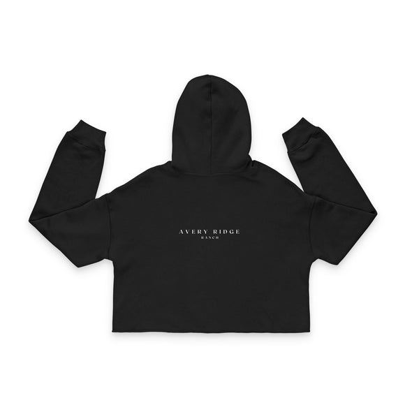 Womens Cropped Hoodie - Avery Ridge Ranch - Hoodie
