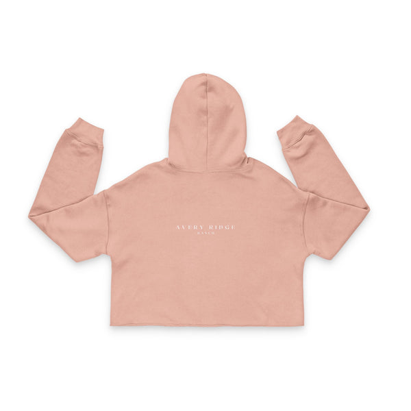 Womens Cropped Hoodie - Avery Ridge Ranch - Hoodie