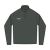Unisex Stretch Quarter-Zip Pullover - Avery Ridge Ranch - S / Anchor Grey - Sweatshirt