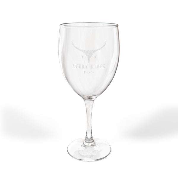 Engraved Wine Glass | Avery Ridge Ranch - 10.5oz - Mug