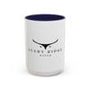 Accent Coffee Mug (11 15oz) - 15oz / Navy - Mug