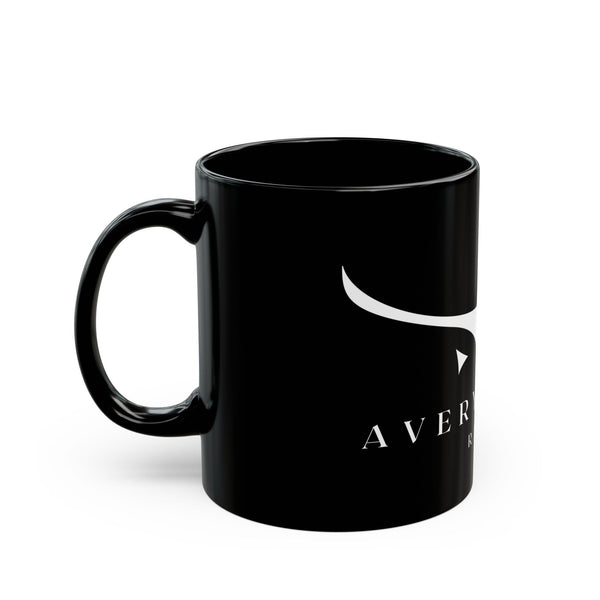 Black Mug 11 oz- Avery Ridge Ranch - 11oz - Mug