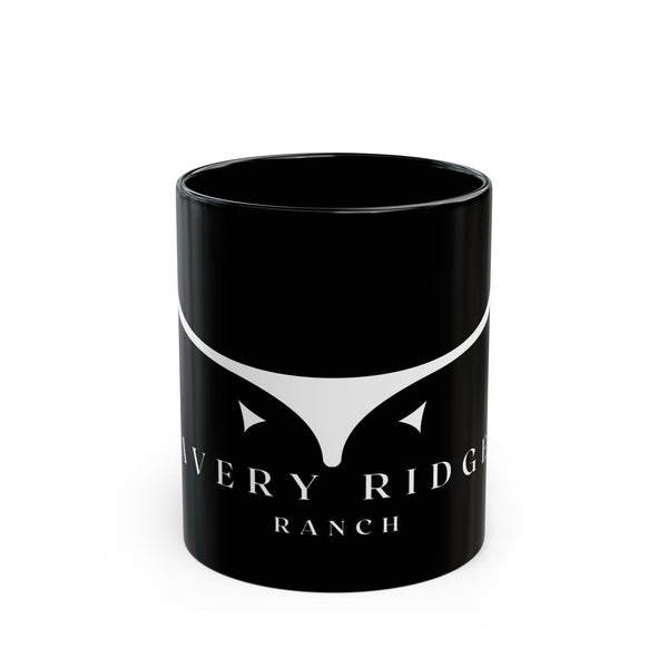 Black Mug 11 oz- Avery Ridge Ranch - 11oz - Mug