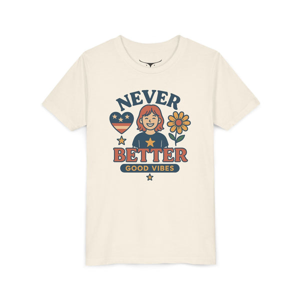Positive Vibes - Youth T-Shirt - Kids clothes