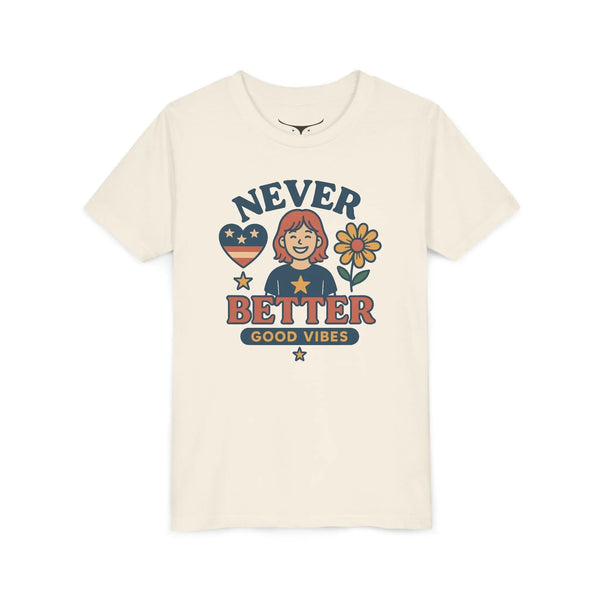Positive Vibes - Youth T-Shirt - Kids clothes