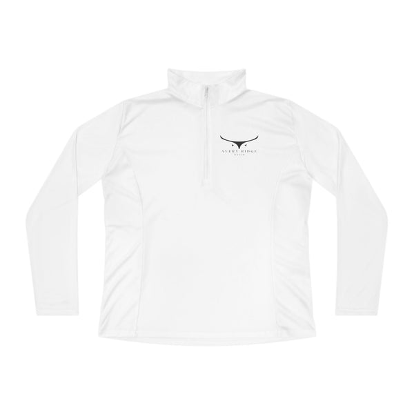 Ladies Quarter-Zip Pullover - Avery Ridge Ranch - Long-sleeve