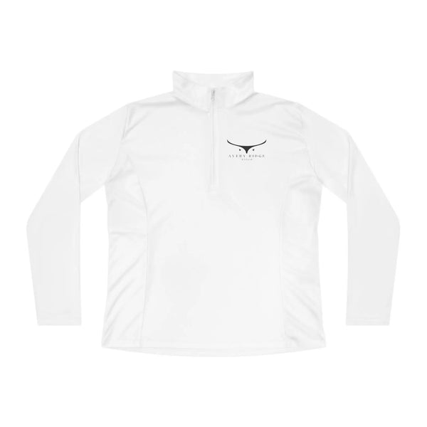 Ladies Quarter-Zip Pullover - Avery Ridge Ranch - Long-sleeve