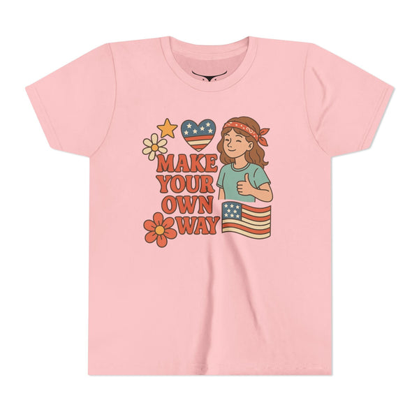 Youth Inspirational T-Shirt - Pink / S - Kids clothes