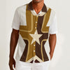 Men’s geometric star hawaiian shirt 3xl 4xl 5xl