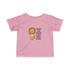 Girls T-Shirt - When I am Afraid I will Trust In You - Pink / 6M - Kids clothes
