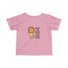 Girls T-Shirt - When I am Afraid I will Trust In You - Pink / 6M - Kids clothes