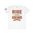 Men’s Lightweight Fashion Tee - Rise and Grind T-Shirt for Motivation Gym Wear Casual Style Gift for Fitness