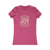 Women’s Inspirational Tee Choose Joy T-Shirt Southern Style Shirt Motivational Gift Everyday Wear Cute Quote Top - S