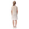 Actual product cityscape short sleeve dress