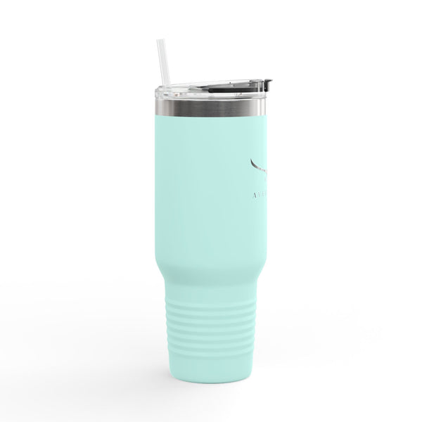 Spacious Insulated Travel Mug Perfect for Coffee Lovers Great for Road Trips Outdoor Adventures Personalized Gift
