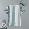 Men’s deer forest print classic round neck t shirt
