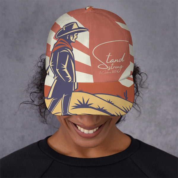 Stand strong corinthians cap with unique stitch color - U / White